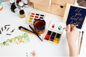 How to Paint with Watercolors to Combat Stress
